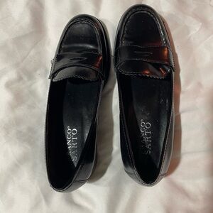Franco Sarto Women's Black Loafers